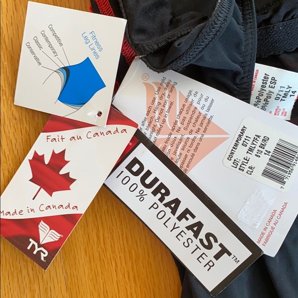 TYR one piece swim suit NWT - Picture 5 of 9